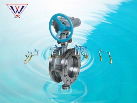 蝸輪傳動硬密封蝶閥