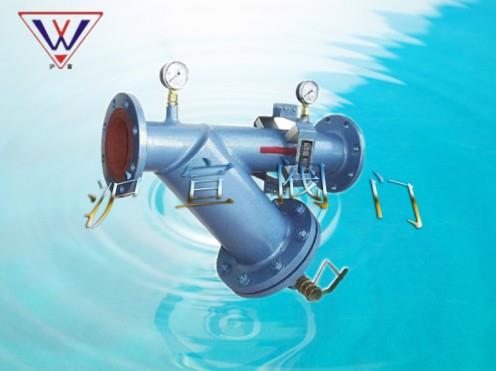 手搖刷式過濾器