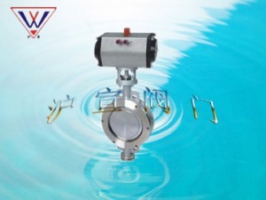 氣動對夾式硬密封蝶閥